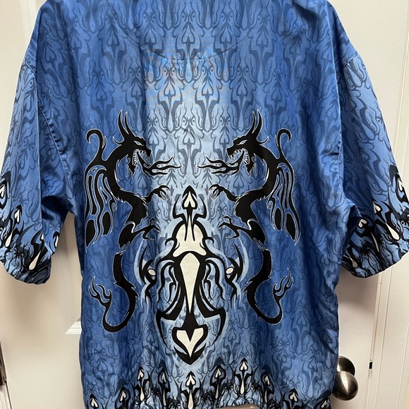 Steve & Barry's men’s vintage Dragon Club Shirt Loungewear XL Y2K - Picture 3 of 6